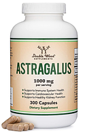 Double Wood Astragalus / Астрагал 1000 мг 300 капсул