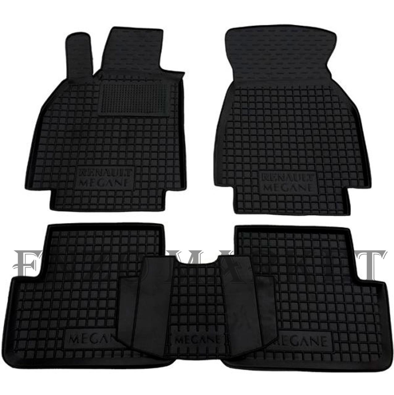 Автомобільні килимки в салон Renault Megane 2 2003-2009 (Avto-Gumm)