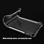 Чохол протиударний силіконовий з посиленим кутами прозорий для Samsung Galaxy М12 (М127), фото 8