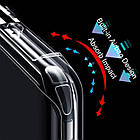 Чохол протиударний силіконовий з посиленим кутами прозорий для Samsung Galaxy М12 (М127), фото 5