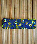 Шкільний пенал-косметичка для дівчаток на блискавці джинсовий