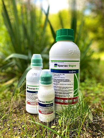 Гербіцид Ураган Форте 100мл (Оригінал) системний післясходовий проти однорічних та багаторічних бур'янів, фото 2