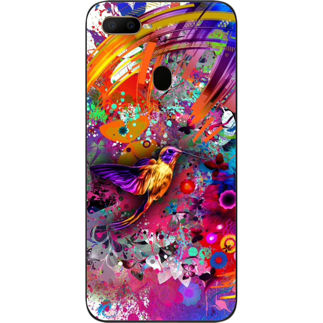 Силіконовий чохол бампер для OPPO A5s з картинкою Креатив, фото 1