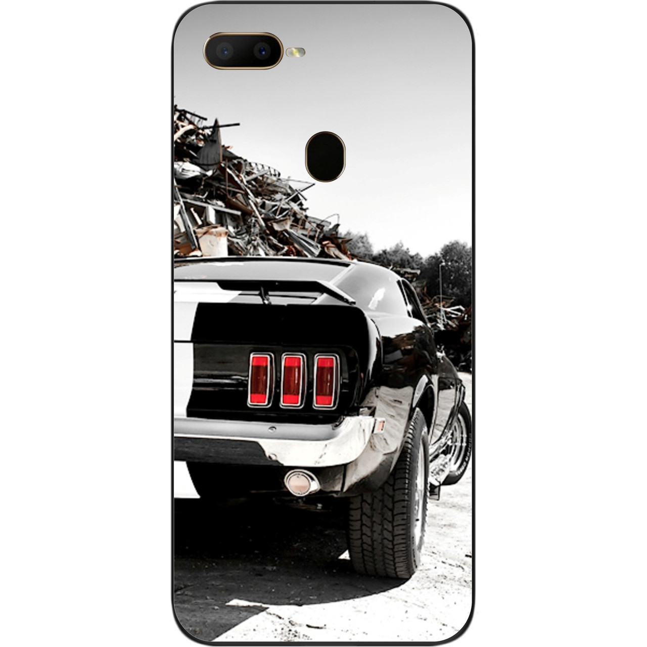 Чохол силіконовий для OPPO A5s з картинкою Машина, фото 1