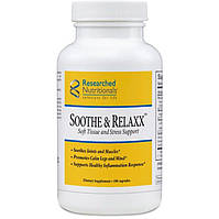 Researched Nutritionals Soothe & Relaxx / Поддержка мягких тканей, суставов и мышц 180 капс