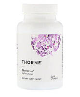 Thorne Research Thyrocsin / Тироксин кофакторы для щитовидной железы 120 капсул