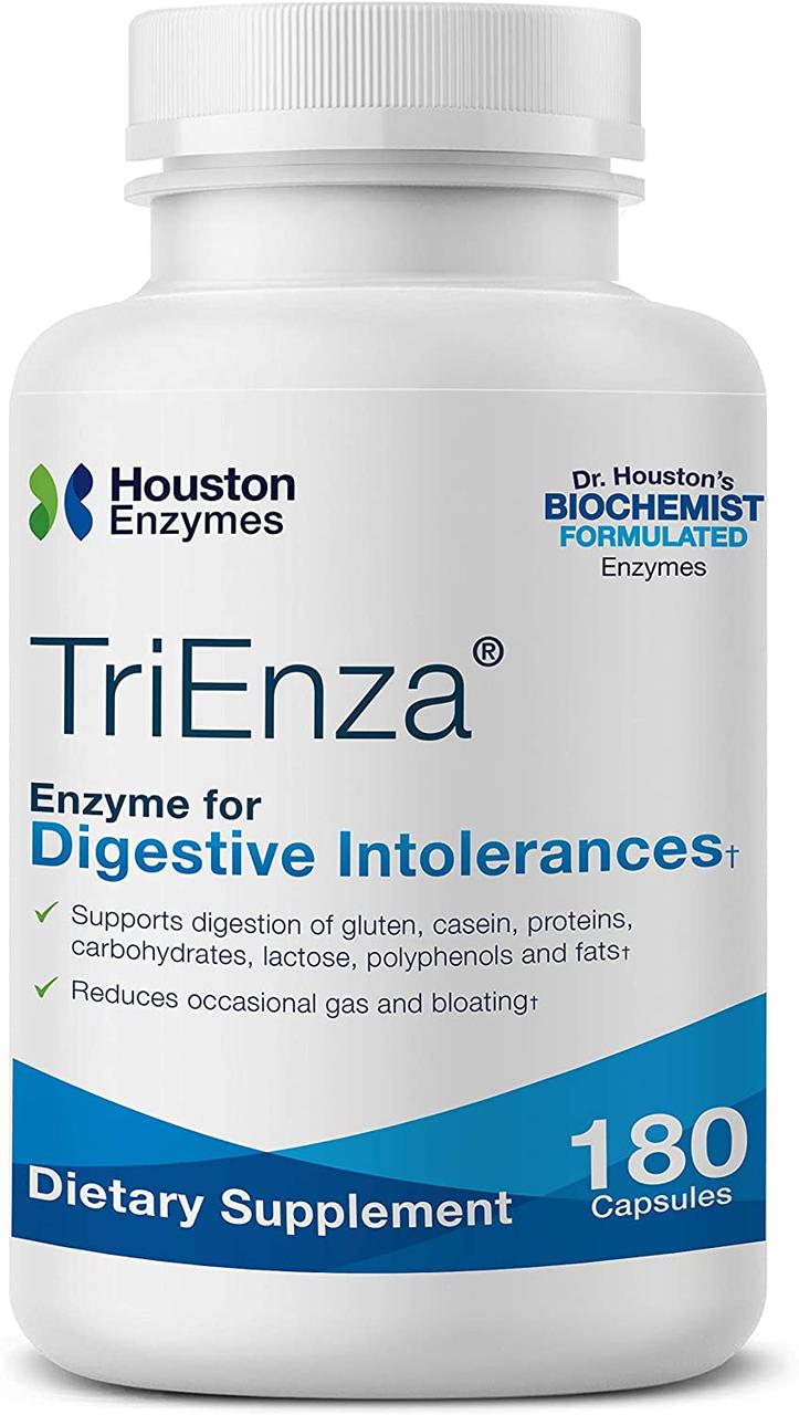 Houston Enzymes TriEnza / Триенза ензими 180 капс