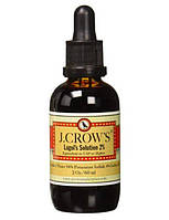 J. CROW'S® Lugol's Solution of Iodine 2% / Рідкий йод 60 мл