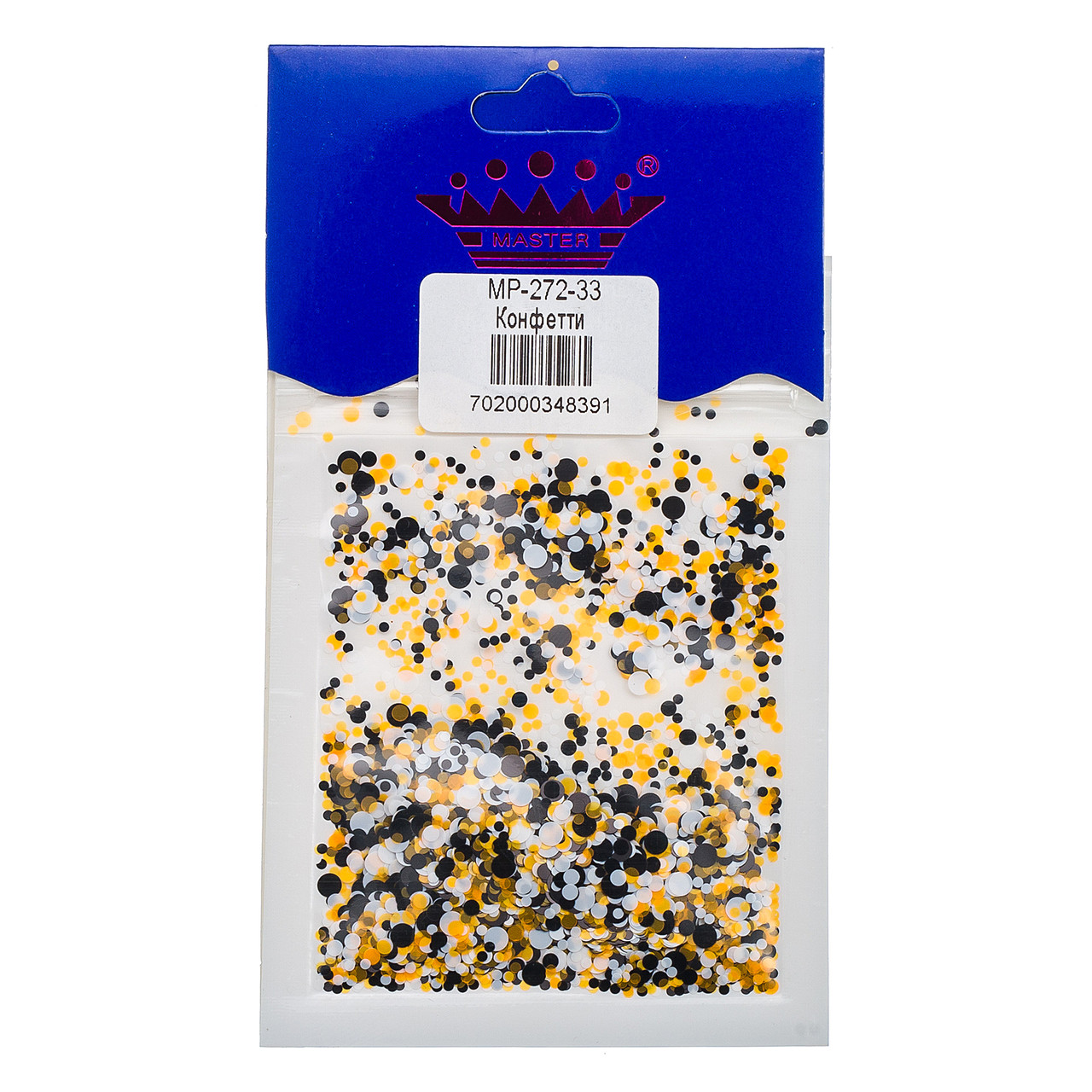 Цукерки (каміфубуки) Master Professional 272-33 білий-чорний-жовтогарячий