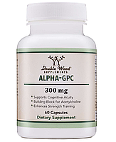 Double Wood Alpha GPC / Альфа-ГПХ Холин для когнитивного здоровья 60 капсул