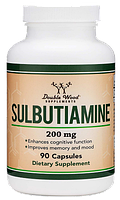 Double Wood Sulbutiamine / Сульбатіамін (вітамін Б1) 200 мг 90 капсул