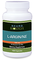 Neurobiologix L-Arginine / Л-Аргинин Підтримка синтезу оксиду азоту 100 капс