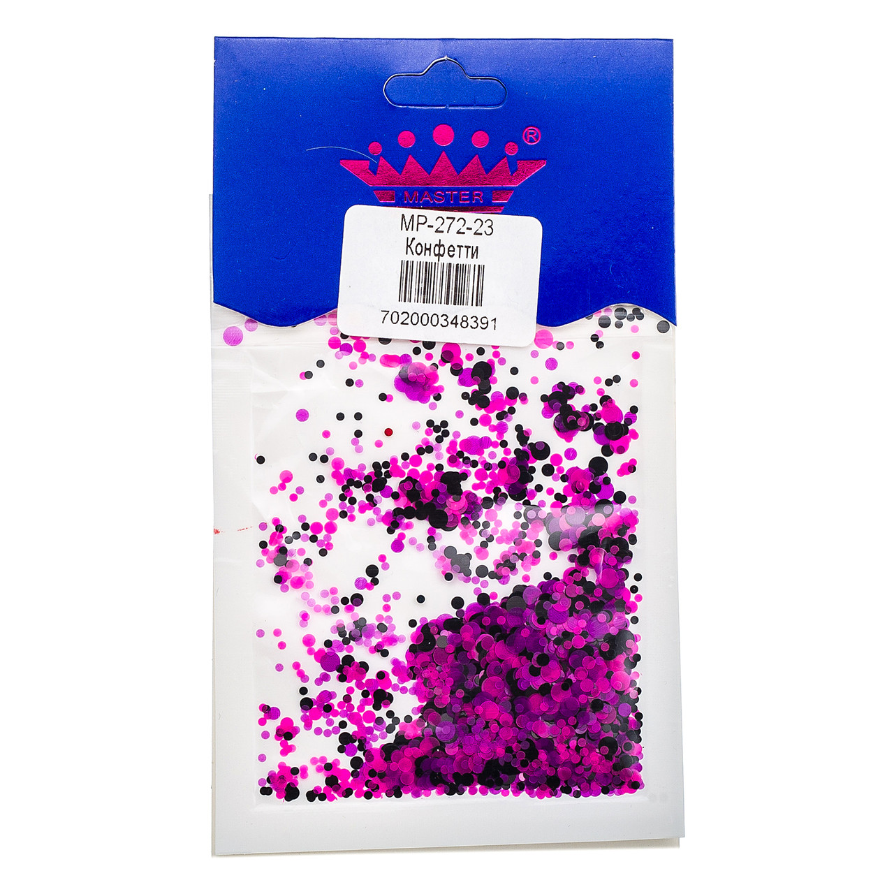 Конфетті (камифубуки) Master Professional 272-23 малиновий-чорний-фіолет