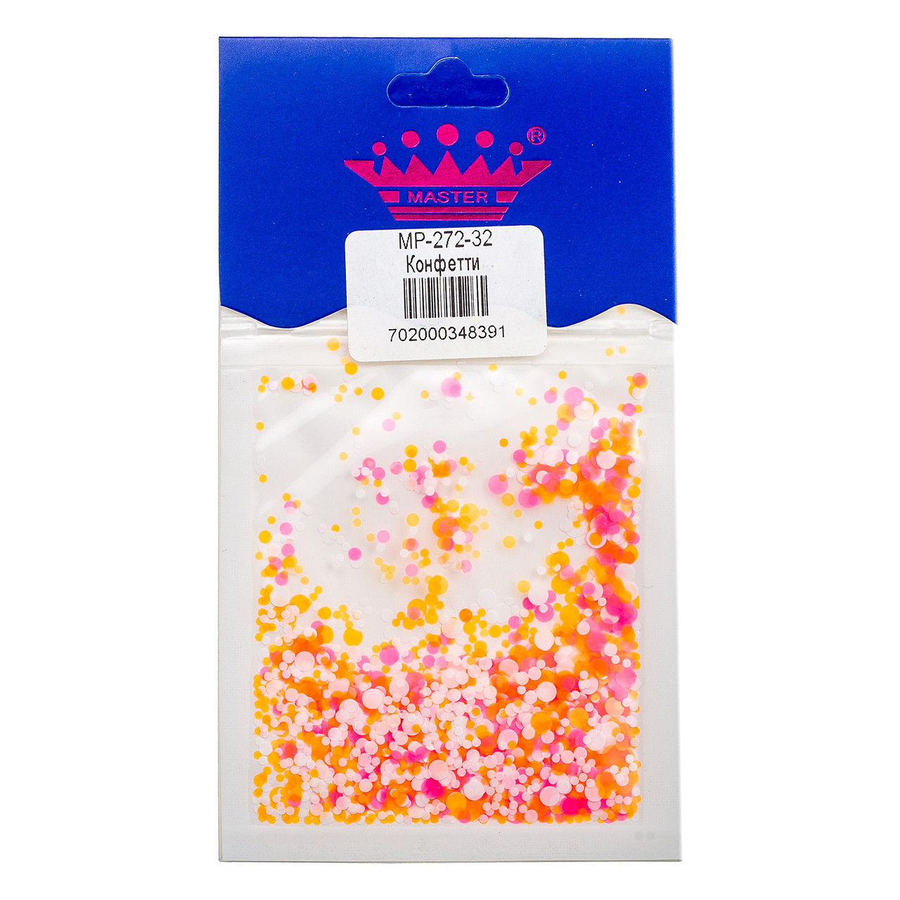 Конфетті (камифубуки) Master Professional 272-32 рожевий-білий-помаранчевий