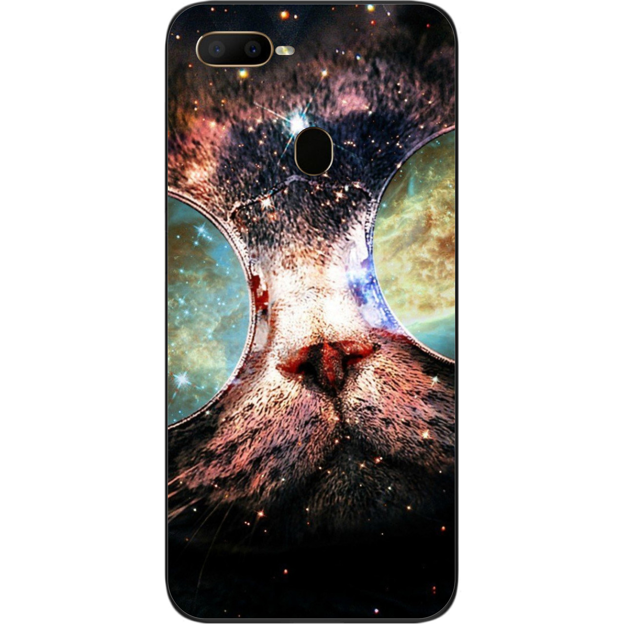 Оригінальний чохол для OPPO A5s з картинкою Космокот, фото 1