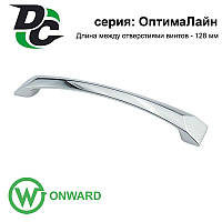 Ручка накладна DN 54/128 G2 Хром DC