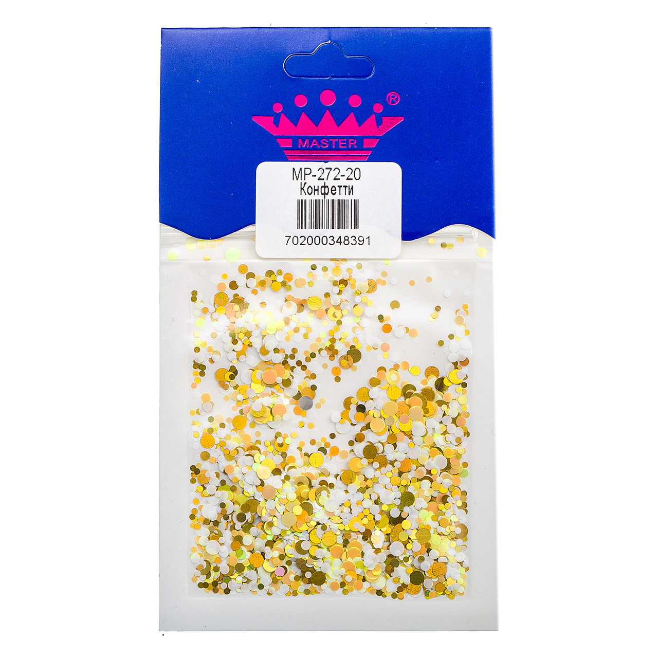 Конфетті (камифубуки) Master Professional 272-20 білий-золотий-жовтий