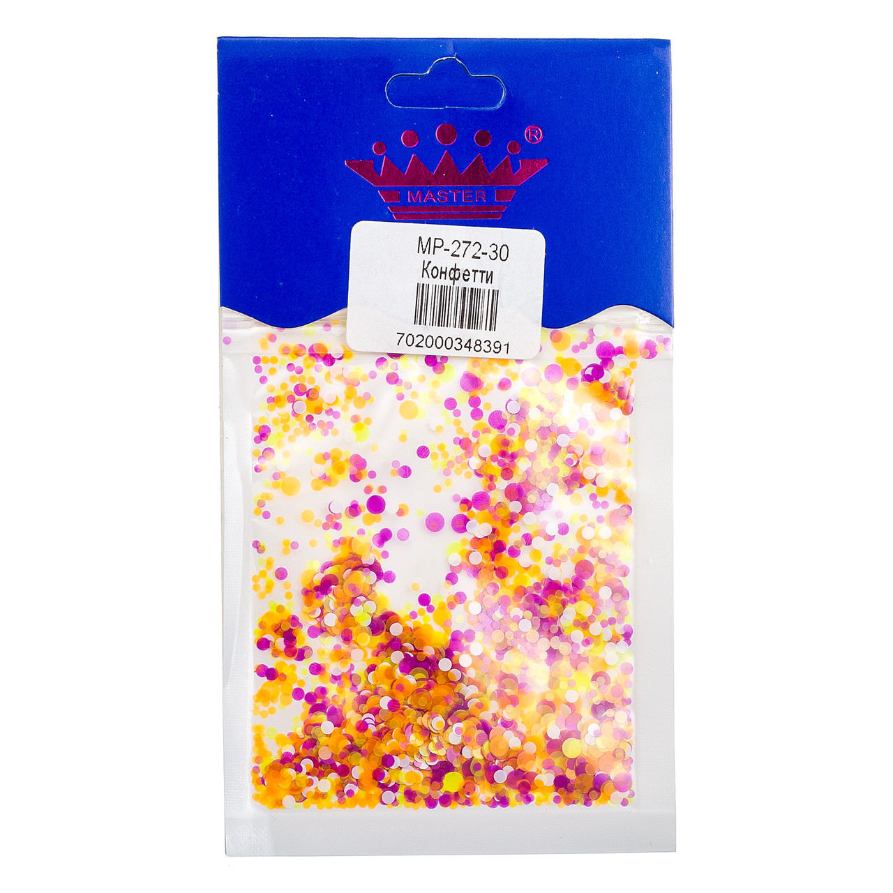 Конфетті (камифубуки) Master Professional 272-30 білий-помаранчевий-фіолет