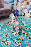 Дитячий двобічний килимок POPPET «Пригоди ведмедиків і Танець панд» (200х180х1 см). POPPET PP003-200, фото 6
