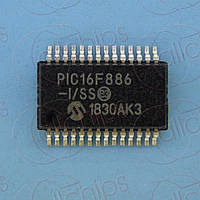 Микроконтроллер Microchip PIC16F886-I/SS SSOP28