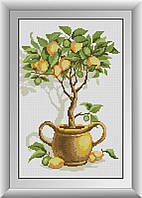 30103 Лимонное дерево. Dream Art. Набор алмазной живописи (квадратные, полная)