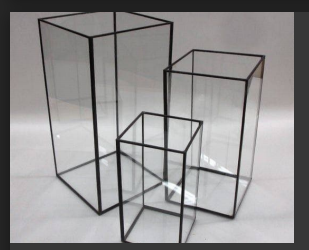 Моссаріум Колба Без наповнення 7*7*15 см..Порожній флораріум .Скляна ємність для флораріума