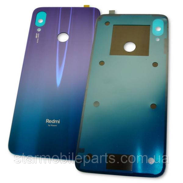 Задня кришка для Xiaomi Redmi Note 7 синя, фото 1