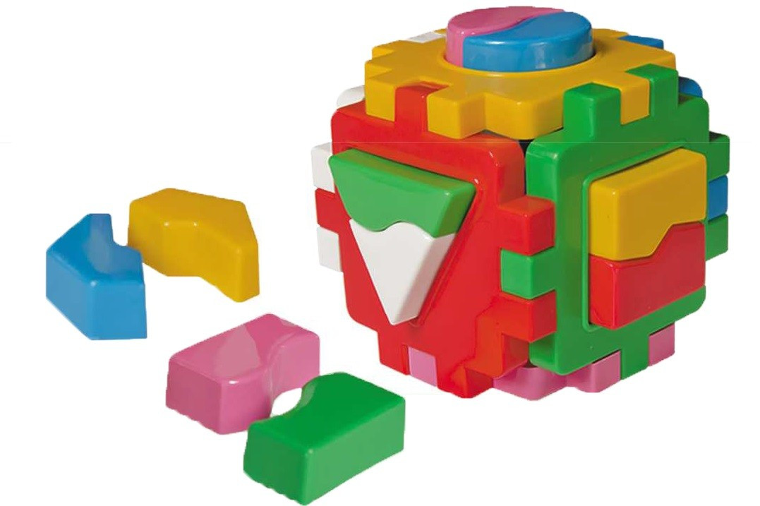 Іграшка куб Розумний малюк Логіка 1 ТехноК (2452)