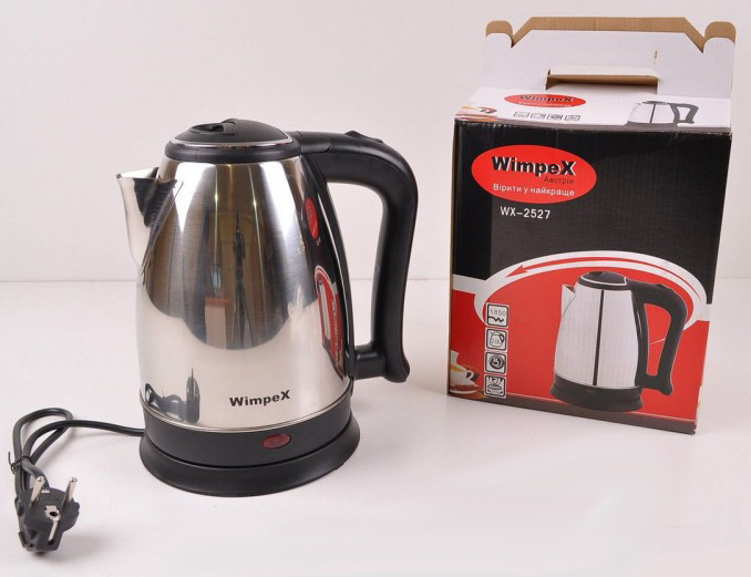 Чайник нержавійка Wimpex WX-2527