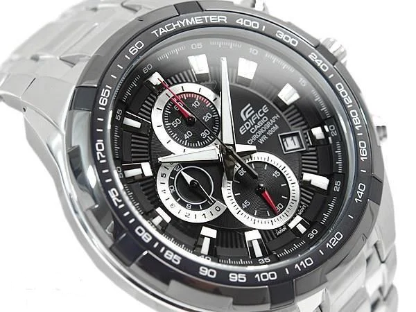 Часы мужские оригинальные японские Casio Edifice EF-539D-1AVEF кварцевые со стальным браслетом (модуль 5119) - фото 5 - id-p1054168126
