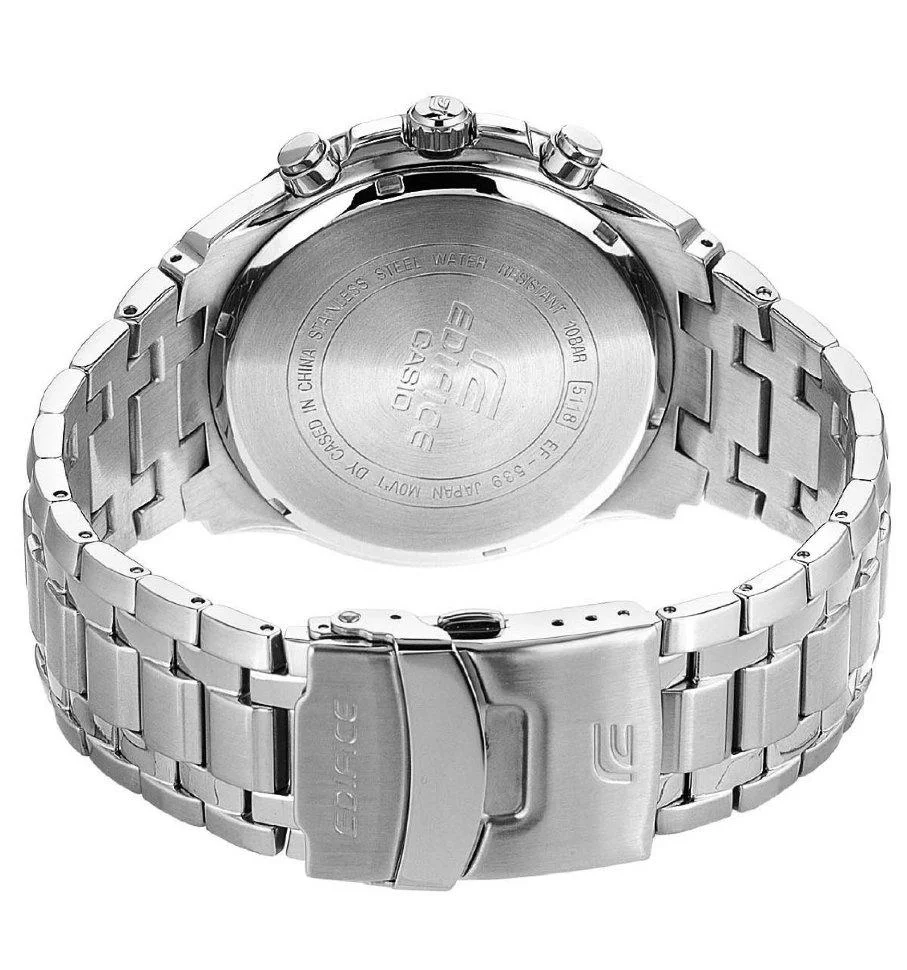 Часы мужские оригинальные японские Casio Edifice EF-539D-1AVEF кварцевые со стальным браслетом (модуль 5119) - фото 2 - id-p1054168126