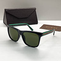 Мужские стильные солнцезащитные очки GG (0057) green
