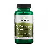 Спіруліна Swanson Spirulina 500mg 180tabs