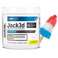 Передтренувальний комплекс USP Labs Jack3d (з геранню) 250 g, (45 порцій)