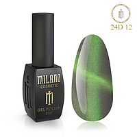 Гель лак для ногтей Милано Кошачий глаз (Milano Cat eye 24D) 8 мл № 12