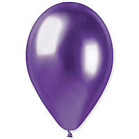 G 13"/97 Хром фиолетовый Shiny Purple - Латексные шары круглые без рисунка Мін.замовлення 5 шт