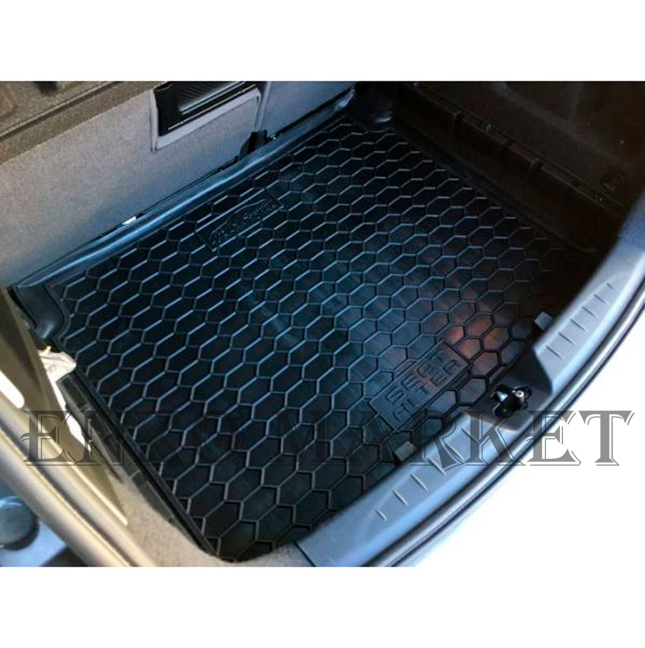 Автомобильный коврик в багажник Seat Altea 2004- нижняя полка (Avto-Gumm)