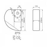 Електропривід Nice SU 2010 для провислових секційних воріт 35 м.кв, фото 4