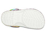 Крокси шльопанці Класик графіка Сабо оригінал / Crocs Classic Tie-Dye Graphic Clog (205451), Тай-дай 37, фото 8