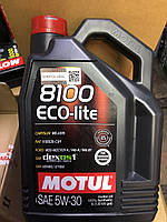 Синтетична моторна олива Motul 8100 Eco-Lite 5w30 5L