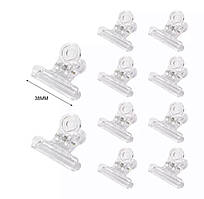 Затиск - прищепка для створення арки нігтя, пластиковий - 38 мм. 1 шт