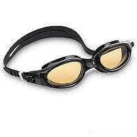 Очки для плавания Intex 55692 MasterPRO спортивные с 14 лет детские взрослые защита от УФ пластиковые размер L
