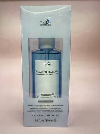 Зволожуюче масло для волосся La'dor Wonder Hair Oil, 100ml, фото 3
