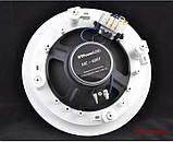 Вбудована стельова акустика MT-Power MC-60RT з трансформатором, фото 2