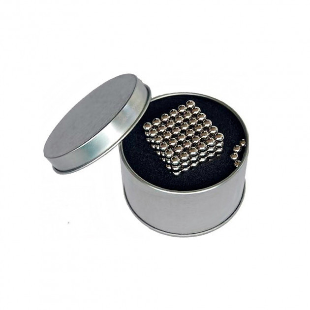 Магнітний конструктор з кульок Нео Куб Нео NeoCube Серебристый, Магнітний YU-750 куб neocube