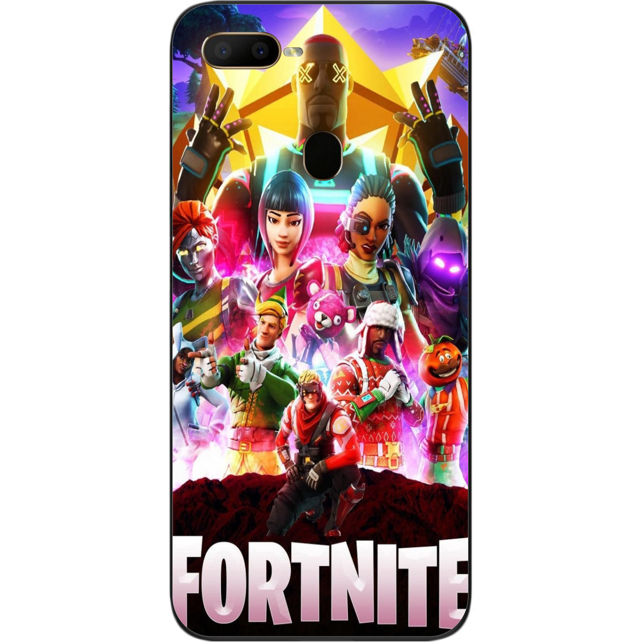 Силіконовий чохол для OPPO A12 з картинкою Гра Фортнайт, фото 1