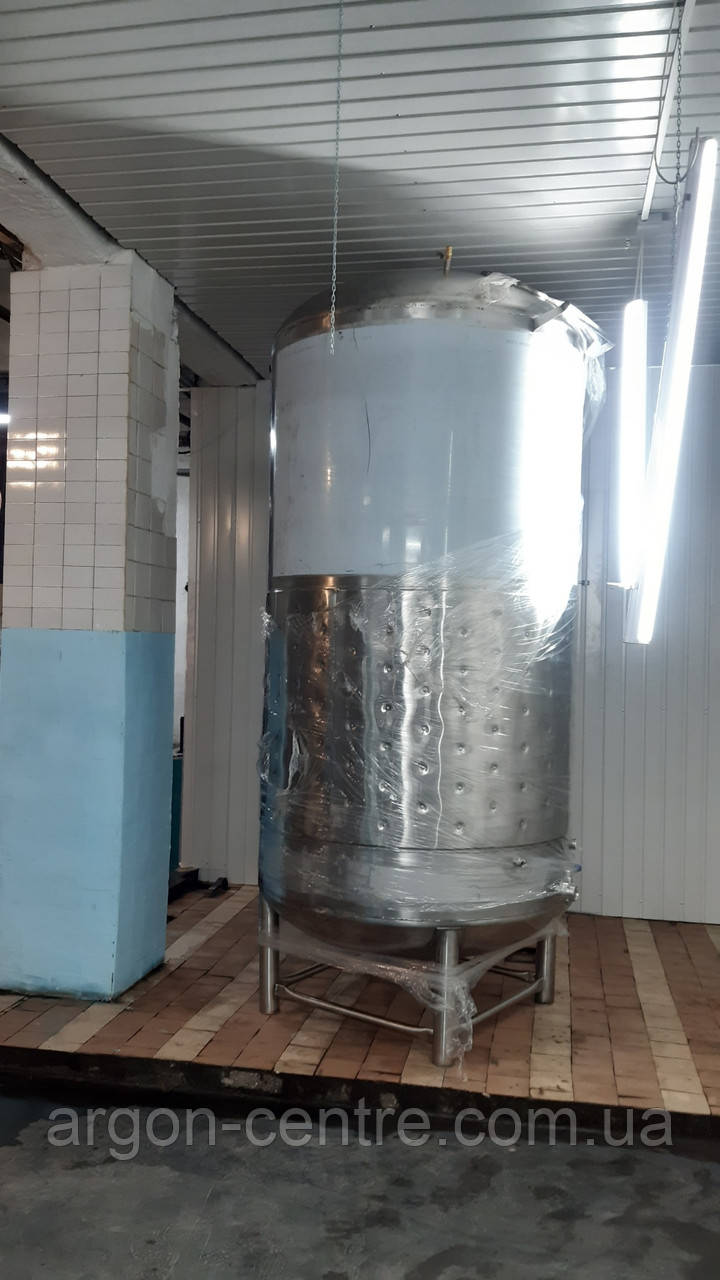 Ємність ЄВС-15000 для вина з люком та сорочкою охолодження