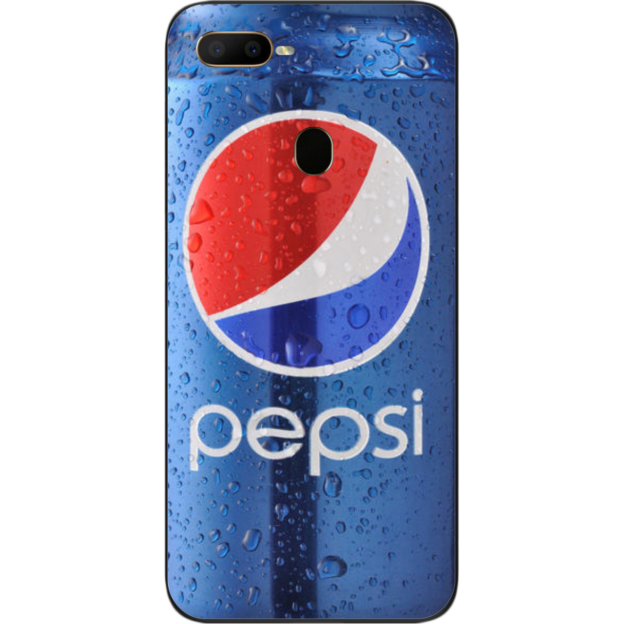 Силіконовий чохол для OPPO A12 з картинкою Pepsi, фото 1