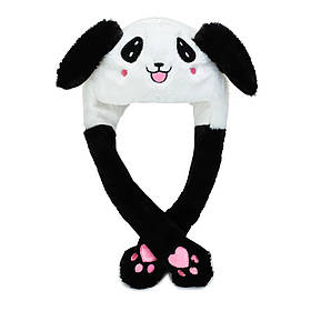 Карнавальна шапка з підсвічуванням: панда з LF-671 піднімаються вухами