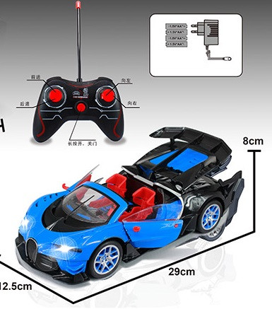 Машинка на радіокеруванні Bugatti Veyron синя DONG SHENG